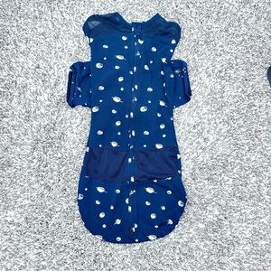 Happiest Baby Snoo Sleep Sack Midnight Navy Blue Moon and Planets Lightweight L